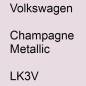 Preview: Volkswagen, Champagne Metallic, LK3V.